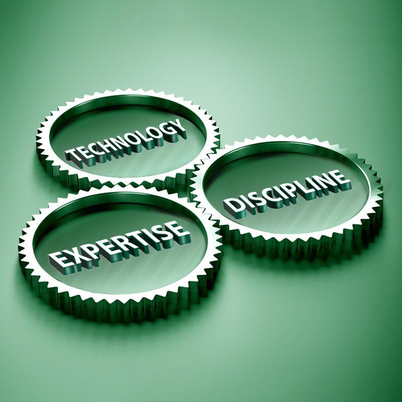 800x800_new_strategy_Tech_Exp_Dis Three interlocking gears